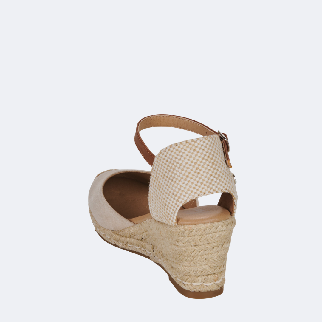 XTI - 140746 - Wedge Sandals - Beige