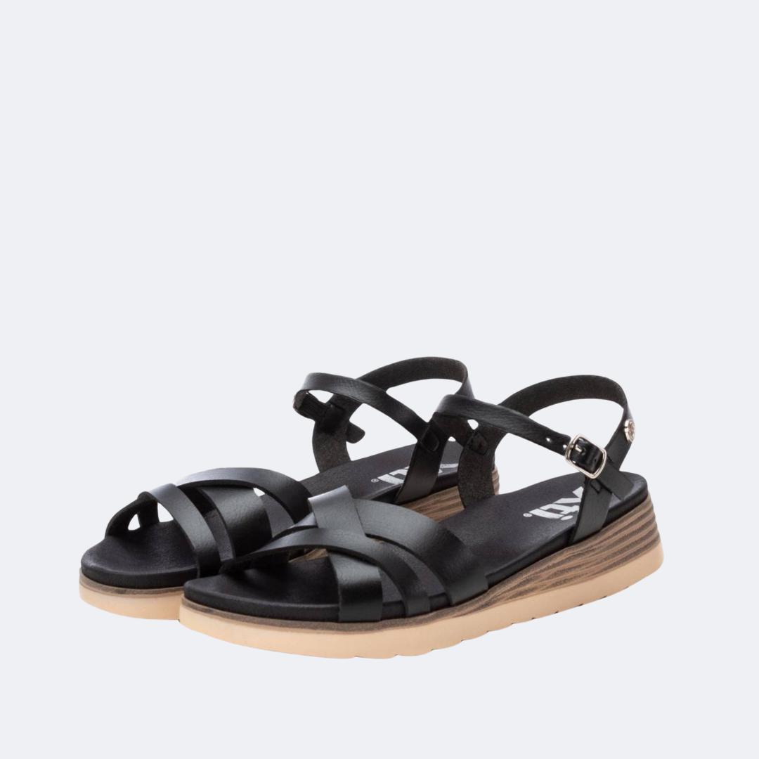 XTI - 142852 - Flat Sandals - Black
