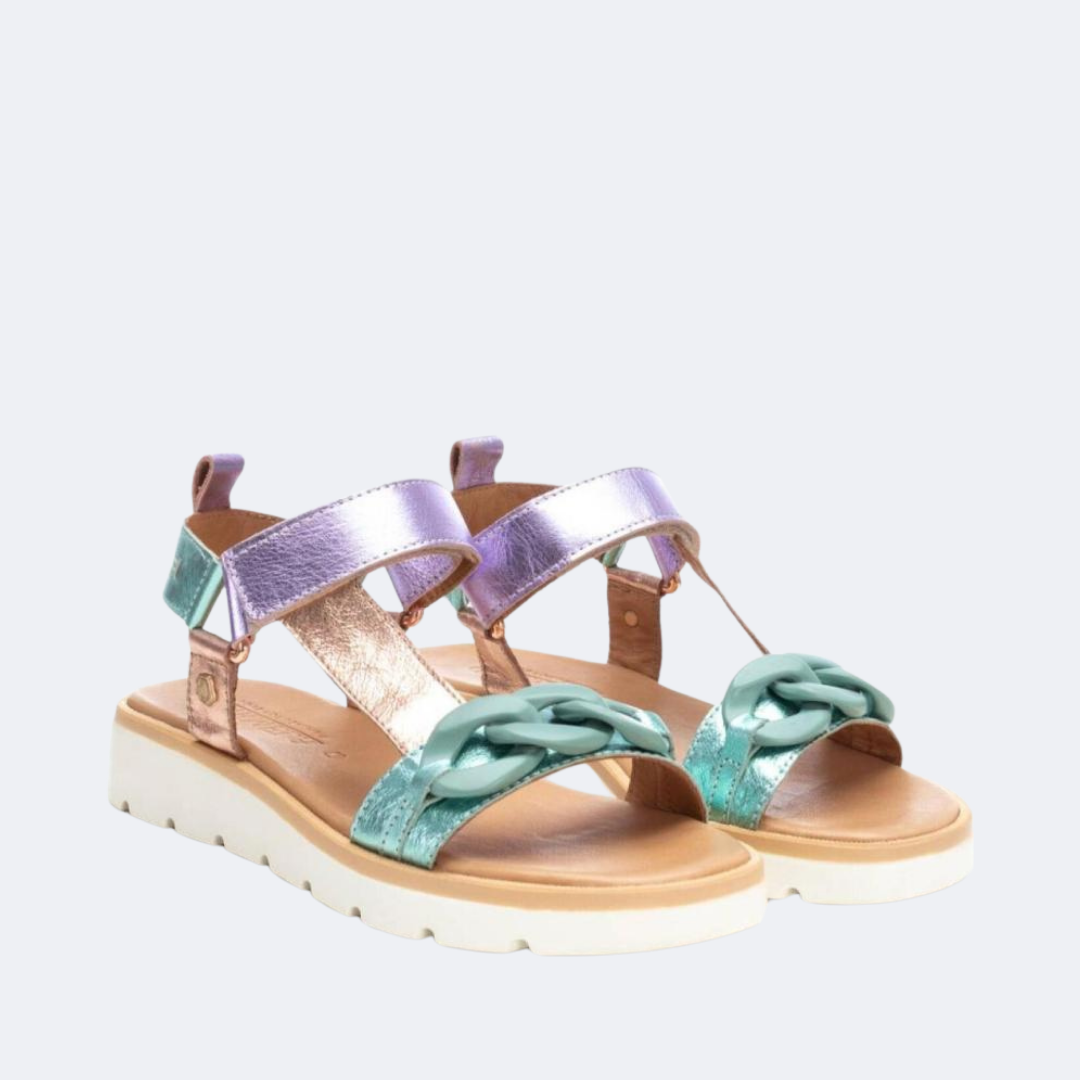 Carmela - 161590 - Flat Sandals - Aqua