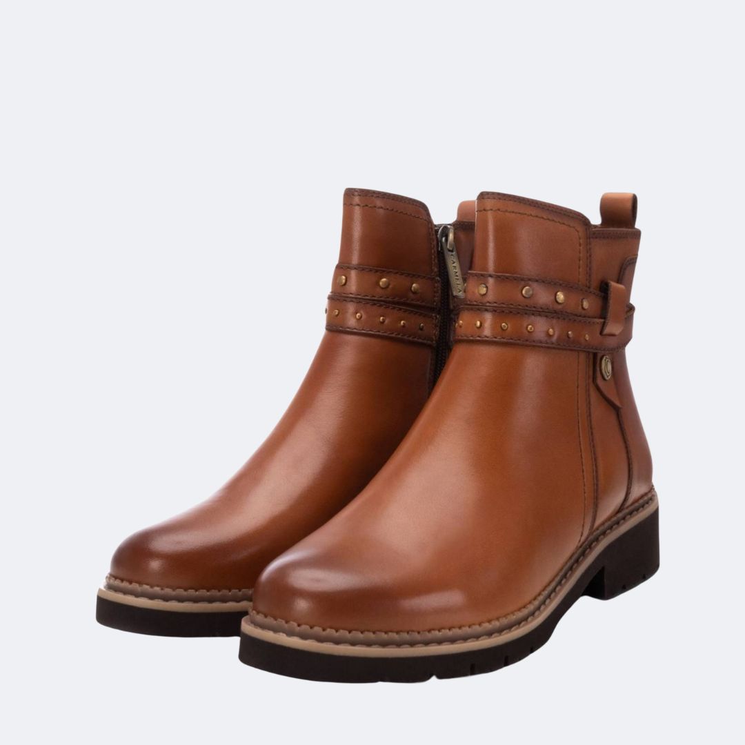 Carmela 161719 - Leather Boots - Camel