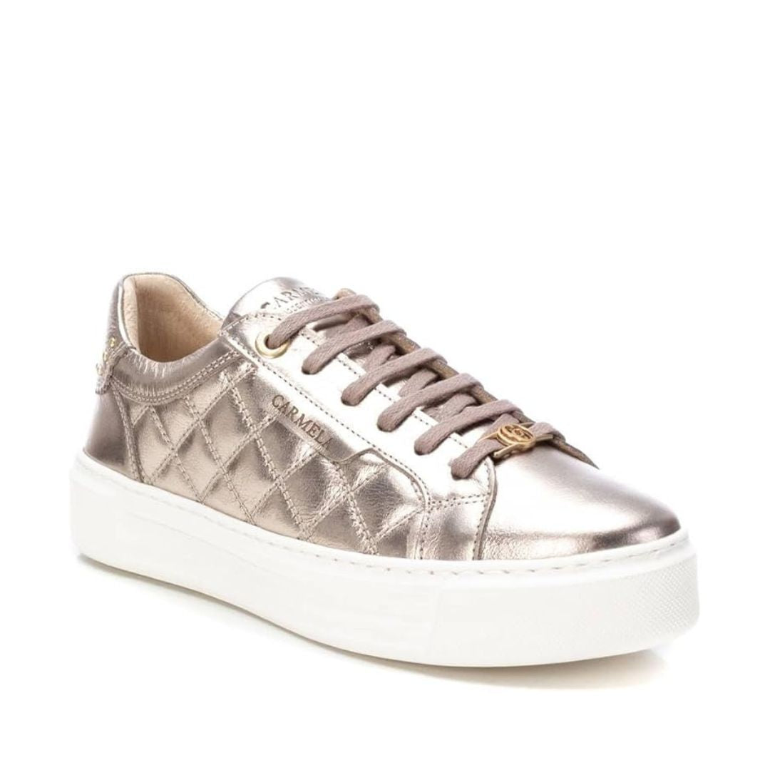 Carmela 161934 - Leather Trainer - Bronce