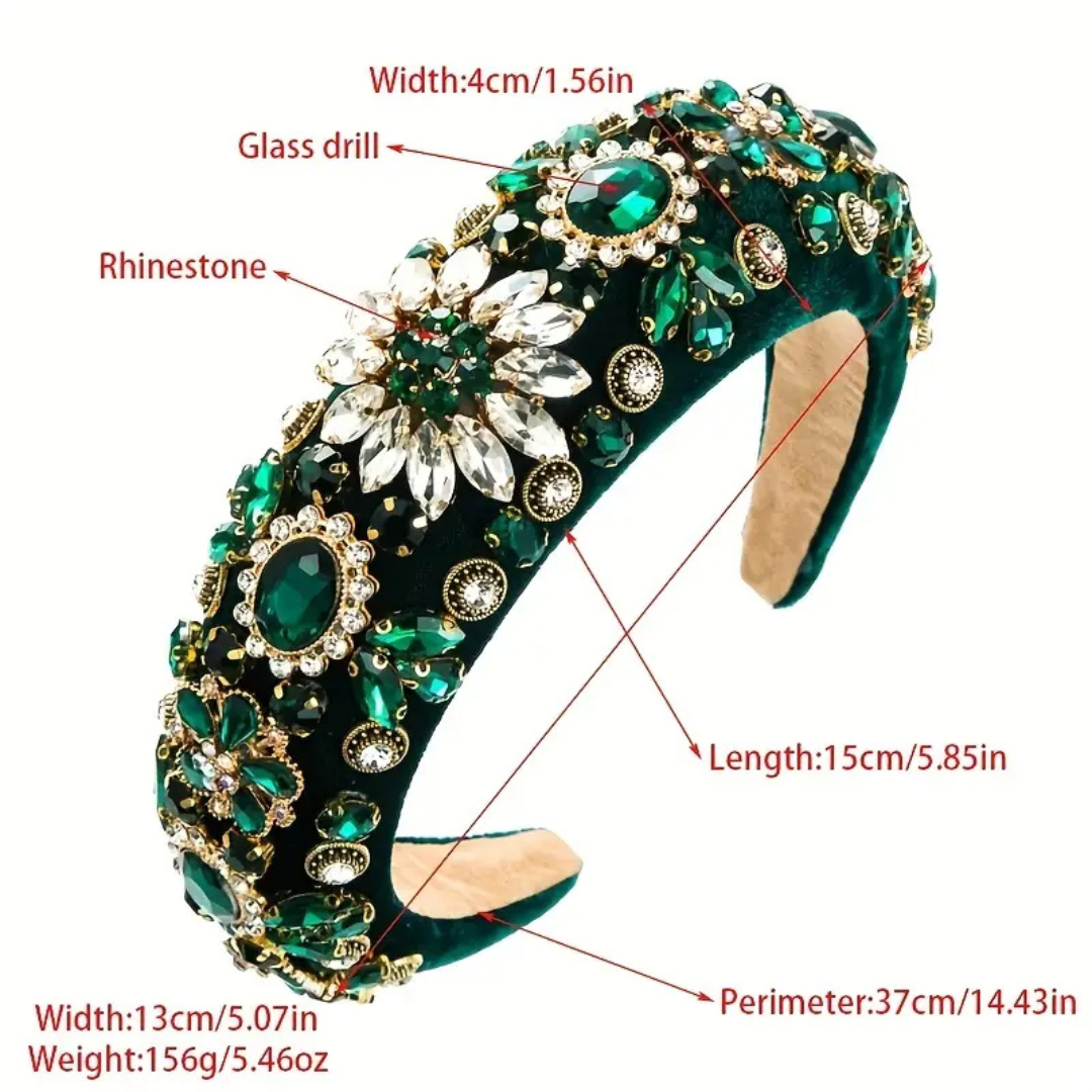 Ms Deb - Light Luxury Rhinestone Headband