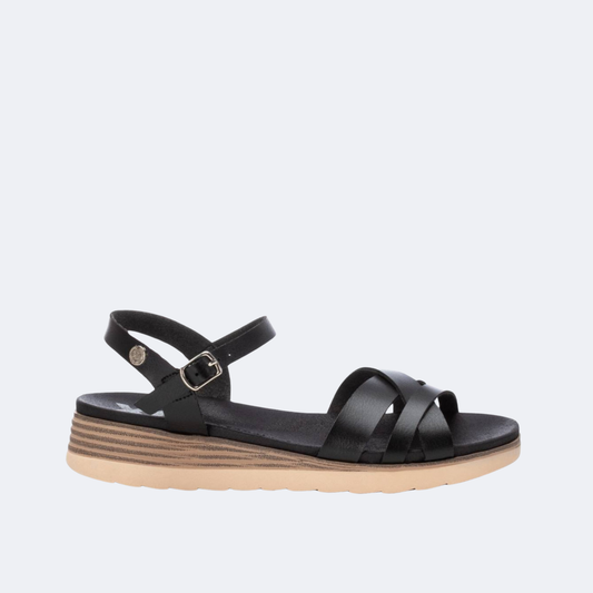 XTI - 142852 - Flat Sandals - Black