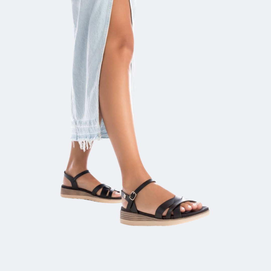 XTI - 142852 - Flat Sandals - Black