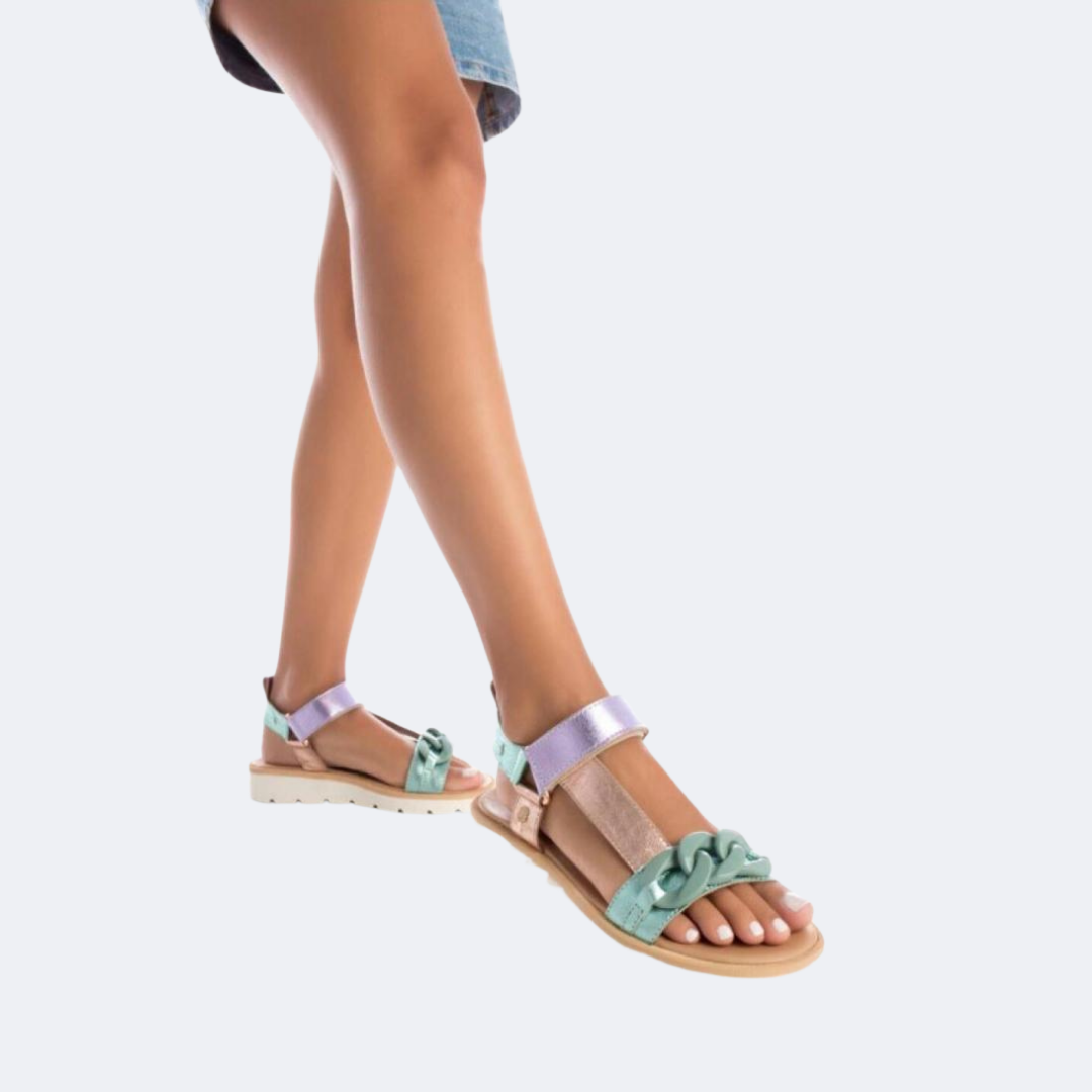 Carmela - 161590 - Flat Sandals - Aqua