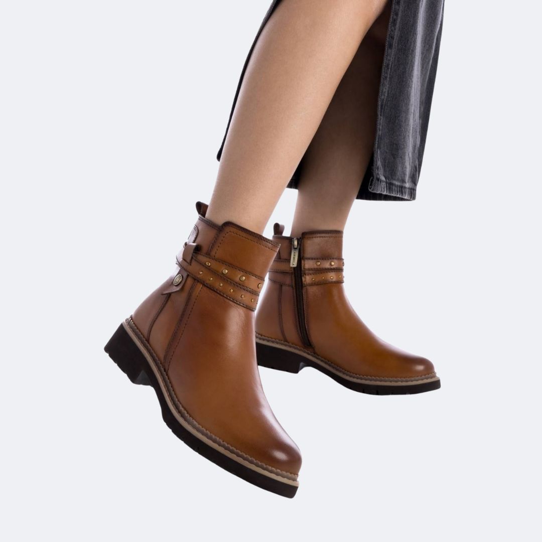 Carmela 161719 - Leather Boots - Camel