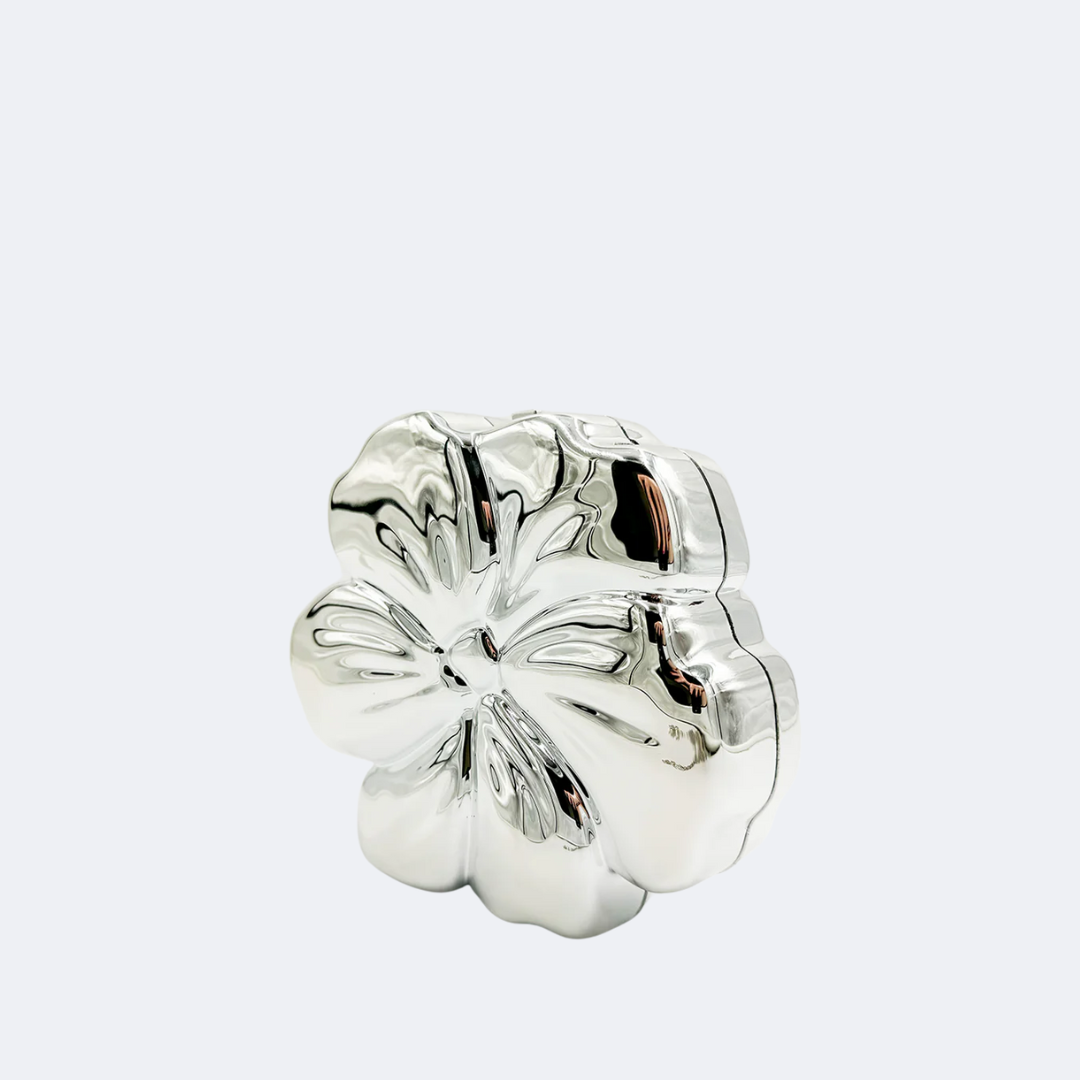 Metalic Flower Bag