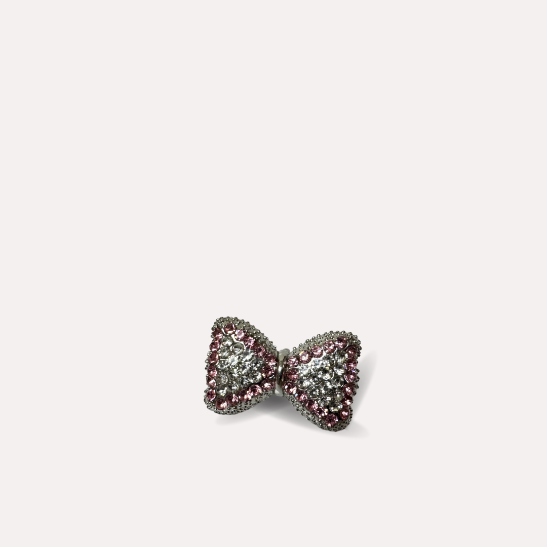 Shoe Trims - Gold, Silver, Pink (Bow)
