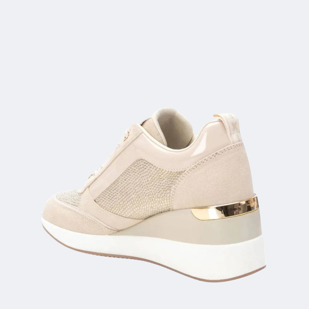 XTI 142957 - Wedge Trainers - Beige