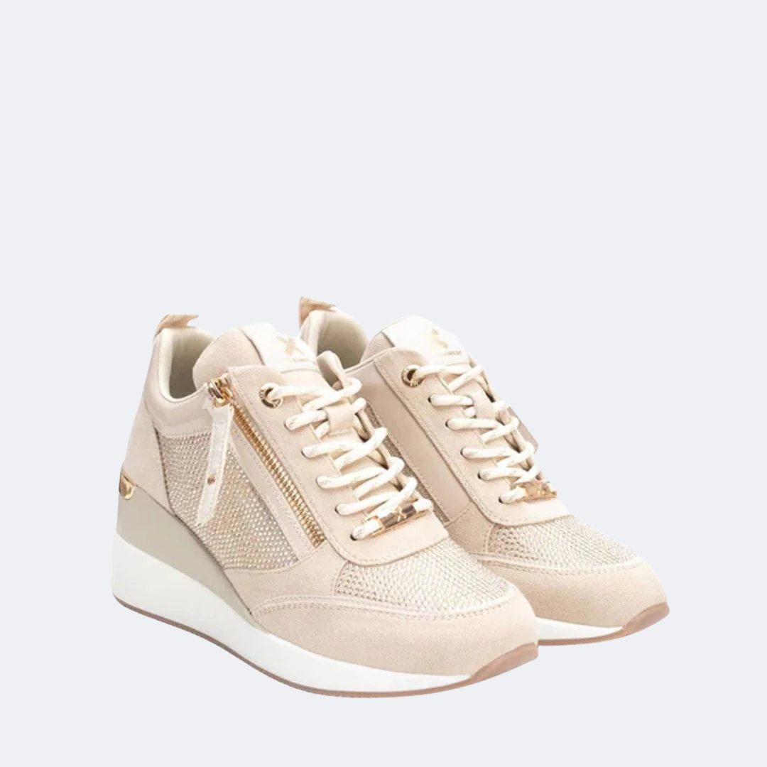 XTI 142957 - Wedge Trainers - Beige