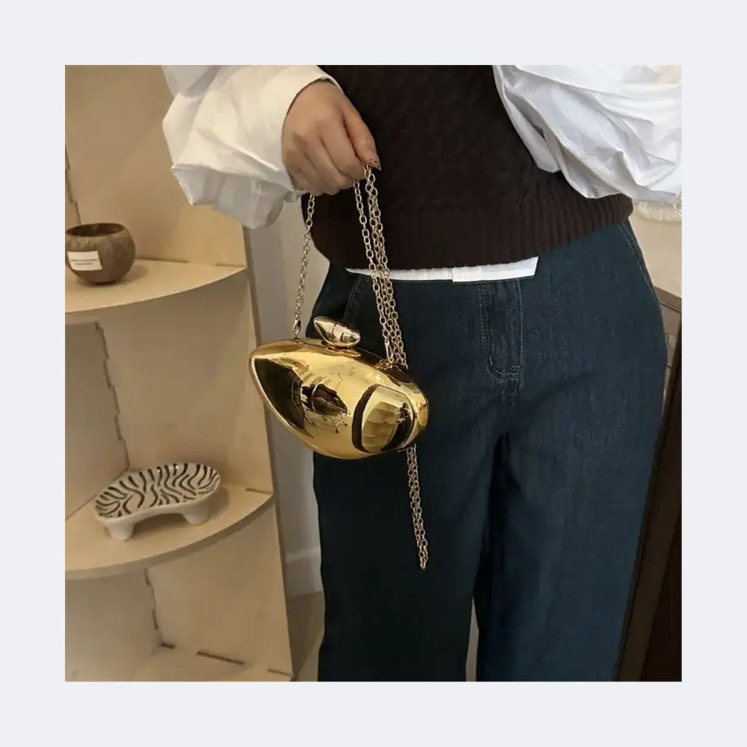 Gold Metalic Bag