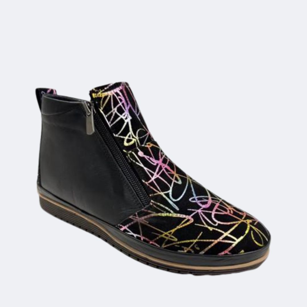Vagamann - Neg - Boots - Black/Multicolor